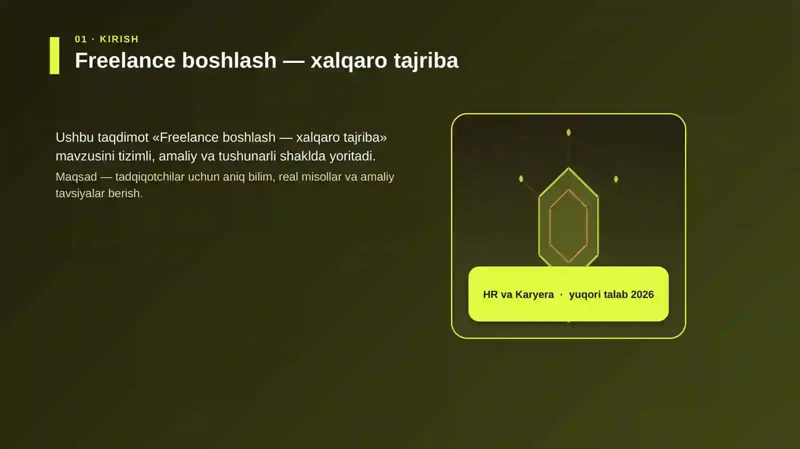 Freelance boshlash — xalqaro tajriba 3