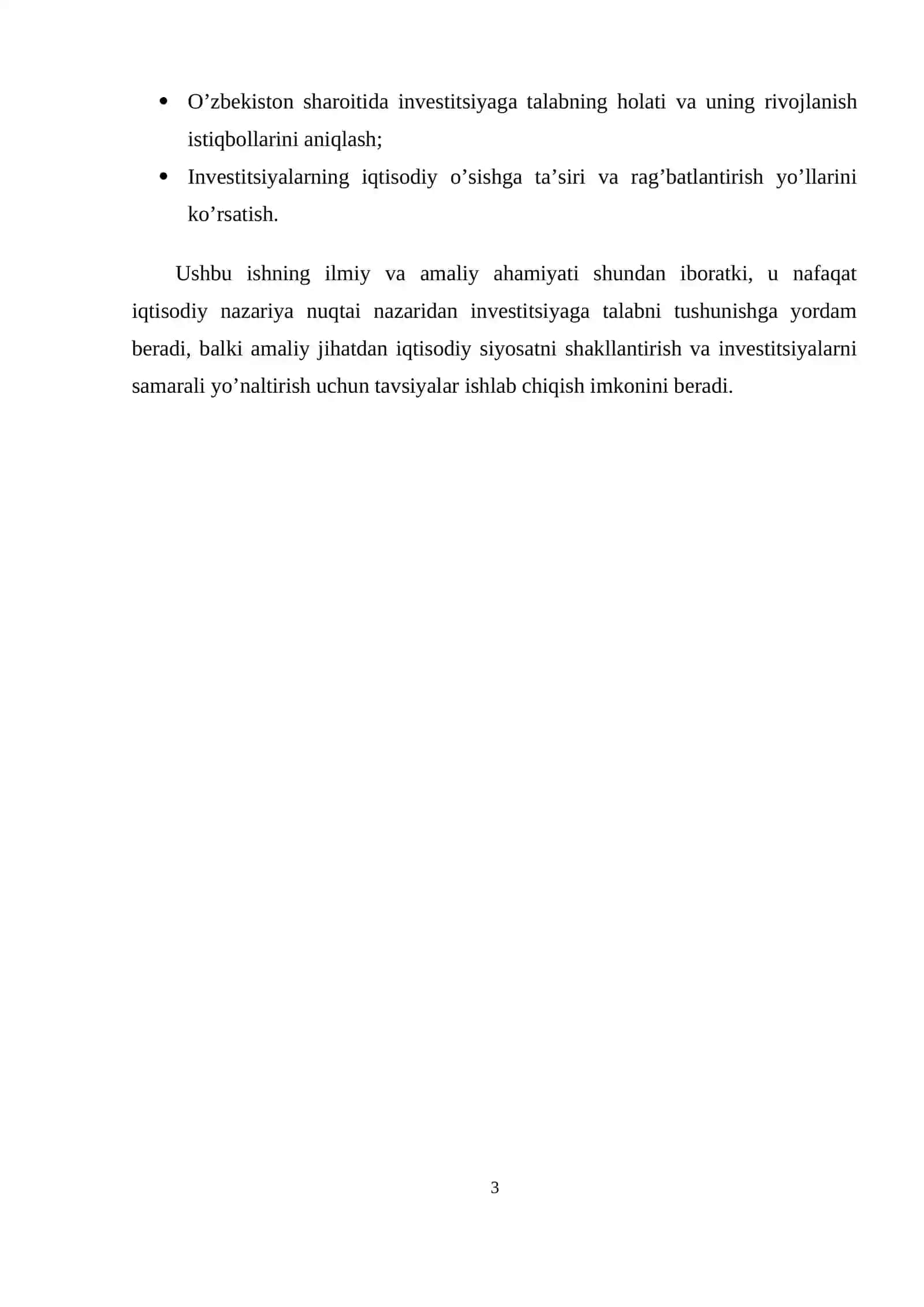 INVESTITSIYAGA TALAB FUNKSIYASI VA AKSELERATOR MODELI 3