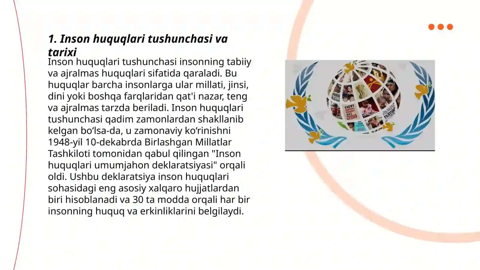 Yangi O'zbekistonda inson haq-huquqlari va erkinliklari kafolatining yaratilishi 3