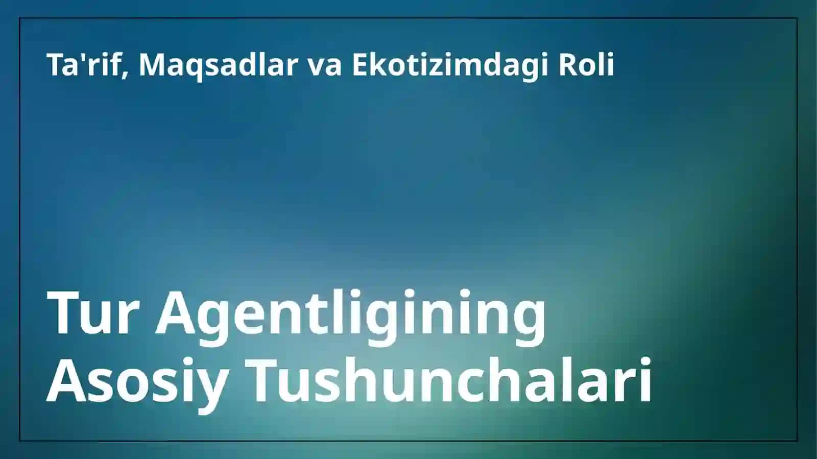 Tur agentligi 3