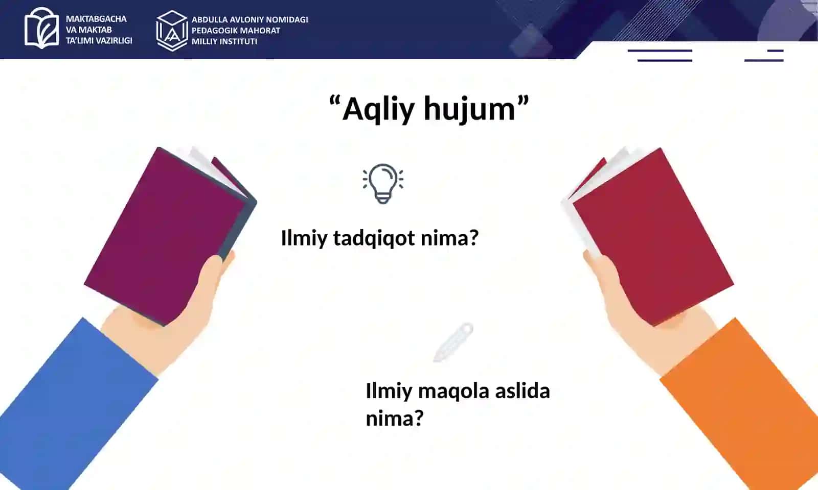 Ilmiy tadqiqot ishlariga yo‘naltirish metodikasi 3