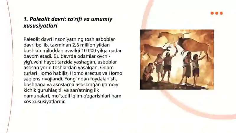 Paleolit davri 3