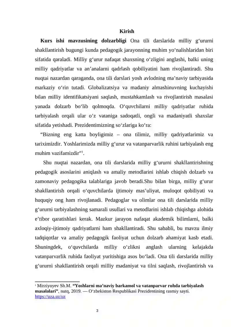 Ona tili darslarida milliy g’ururni shakllantirish usullari. 3