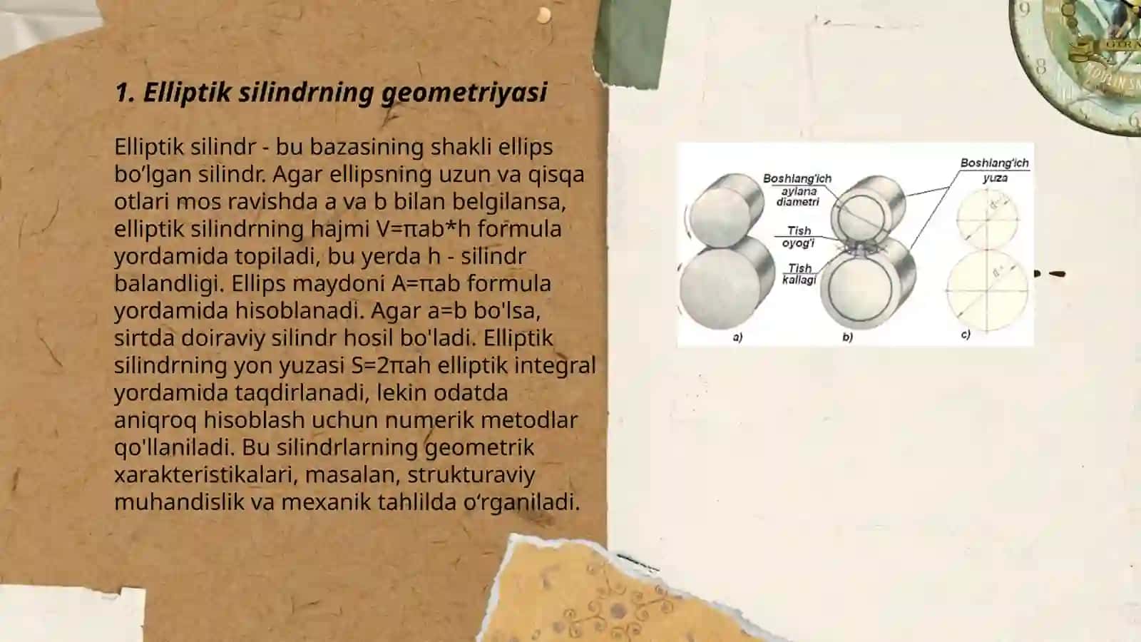 Elliptik silindr 3