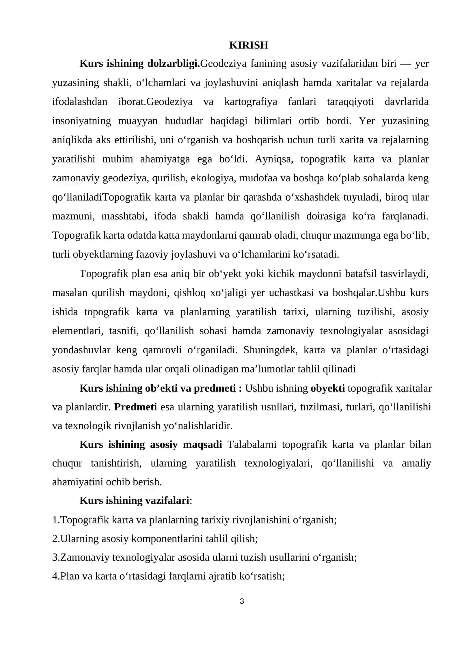 Geodeziya kurs ishi 3