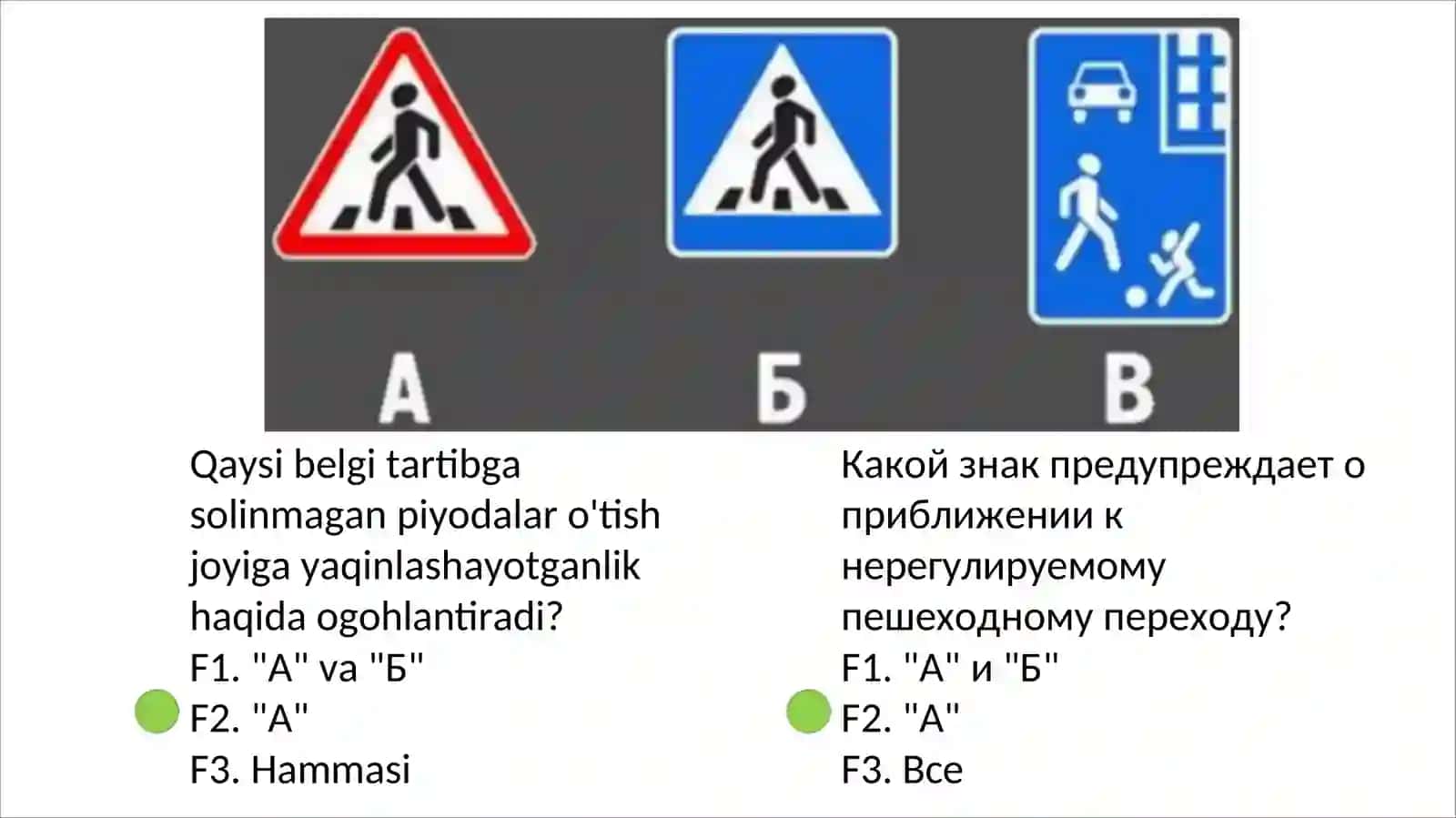 Avtotest - Haydovchilik guvohnomasi uchun YANGI NASHR 3