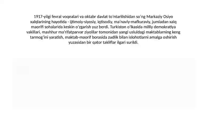 XX ASRLARNING 70-80- YILLARIDA O‘ZBEKISTONDA XALQ TA’LIMI 3