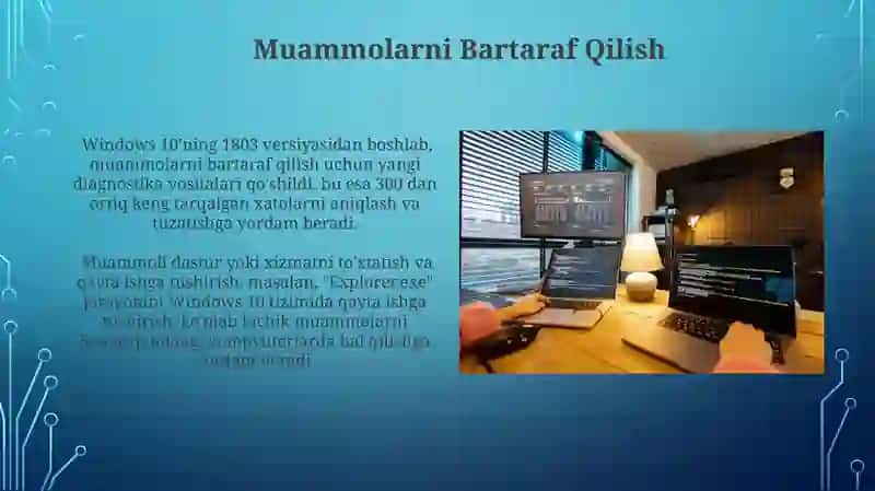 Windows operatsion tizimida ishlash asoslari 3