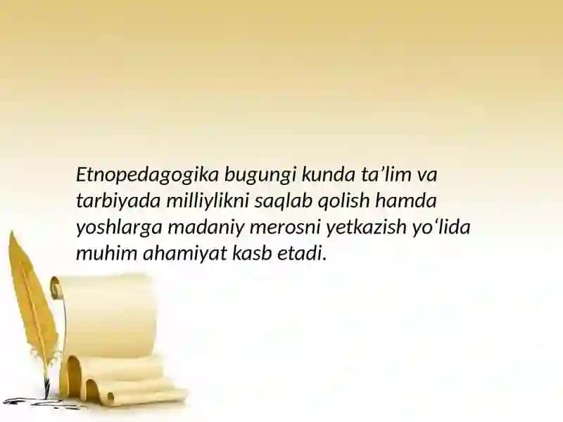 Etnopedagogikaning fan sifatida yaratilishi 3