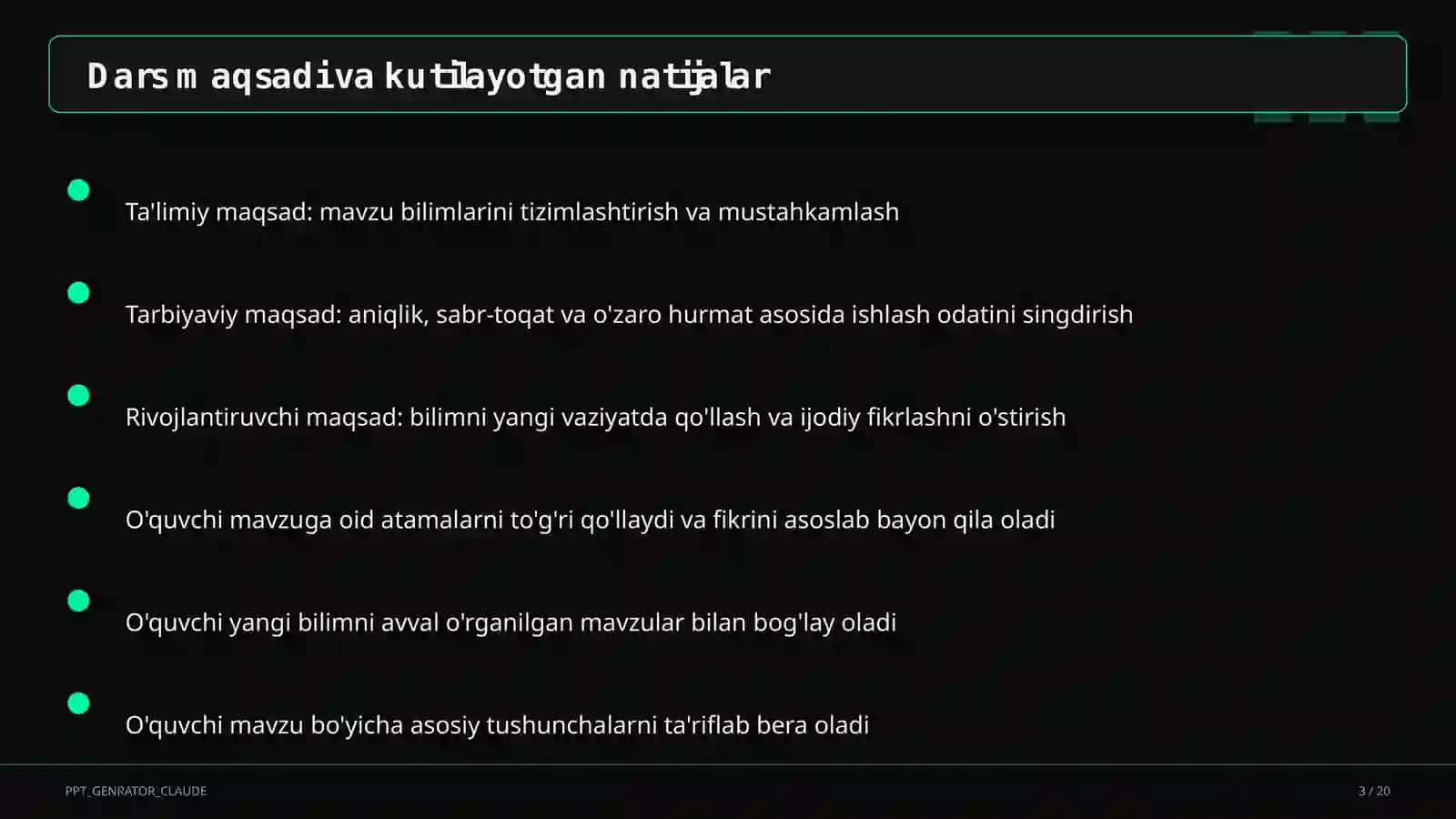 Kattalarga hurmat, kichiklarga izzat (2-sinf) Tarbiya fani (1– 11) — o'qituvchilar uchun 3