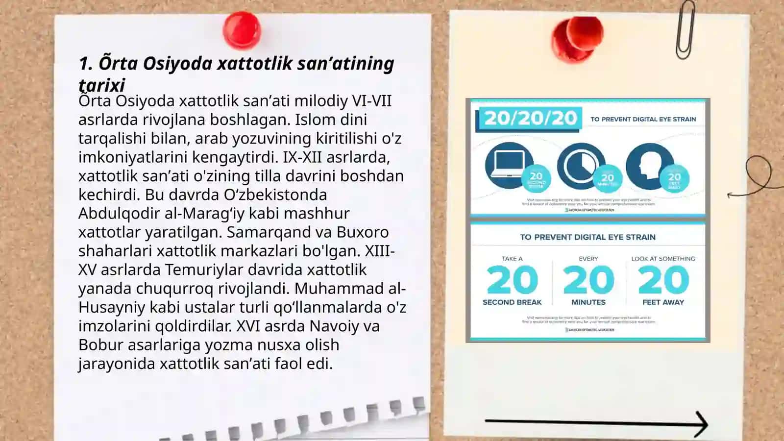 Õrta Osiyoda xattotlik va uning tutgan õrni 3