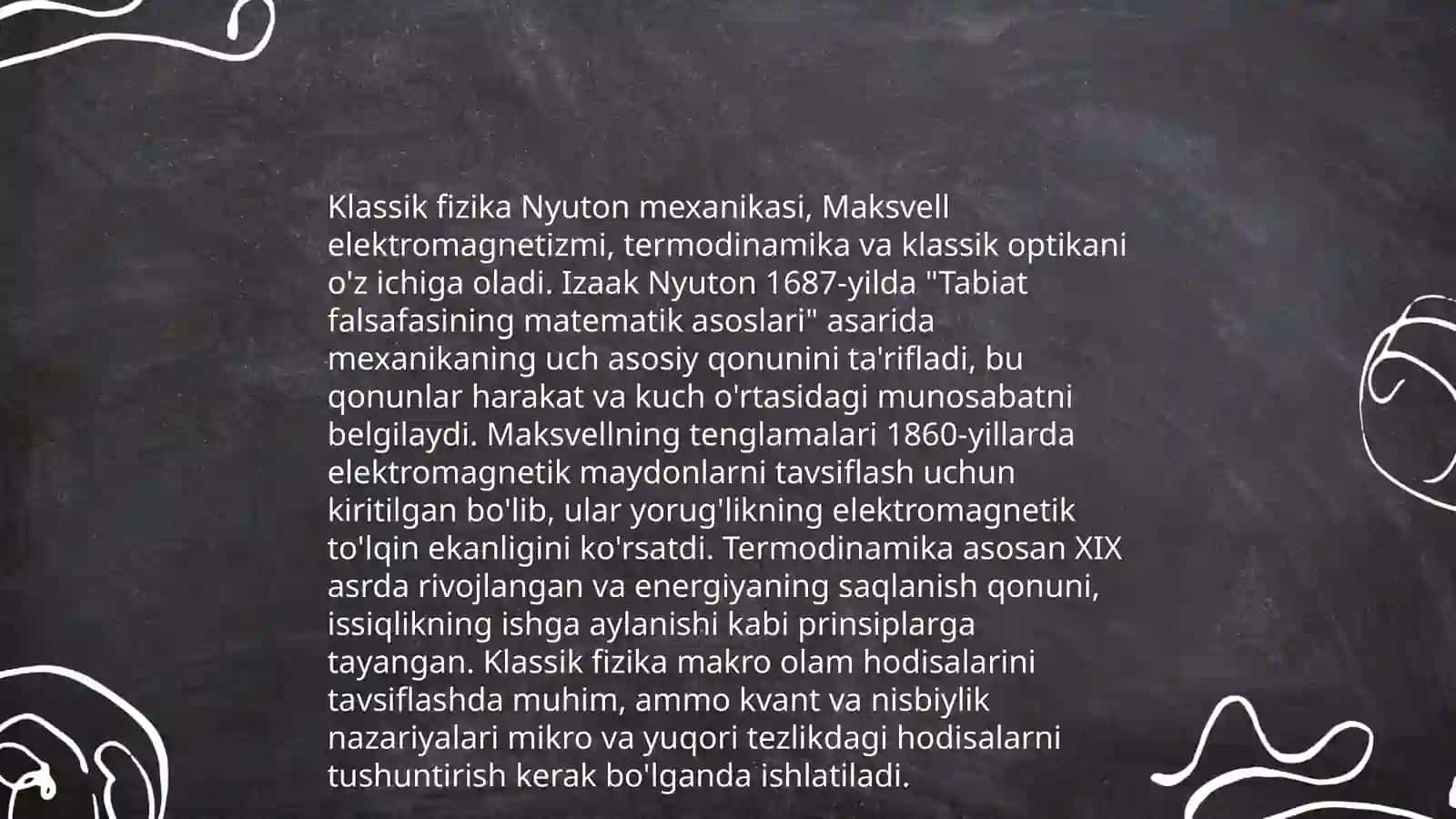 Klassik va kvant nazariyalarining solishtirma analizi 3