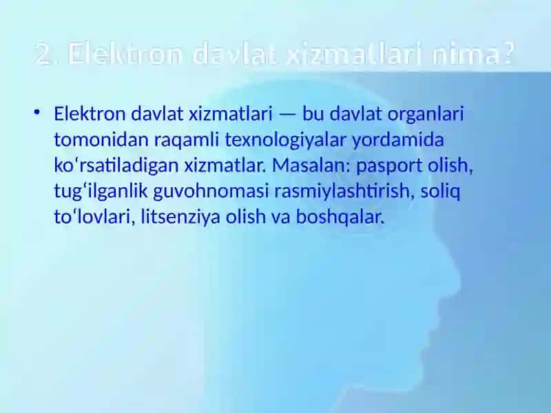 Elektrondavlat xizmatlari 3