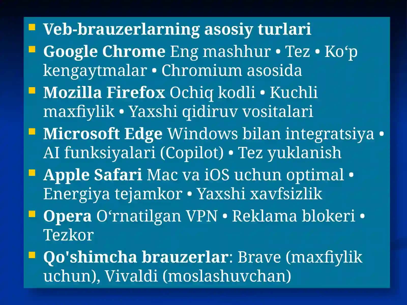 TIBBIY AXBOROTLAR IZLASHDA BRAUZERDAN FOYDALANISH 3
