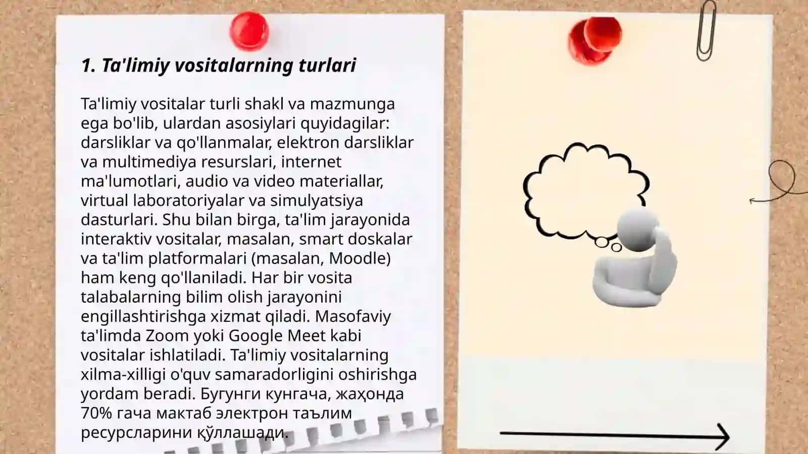 Ta'limiy vositalar o'quv texnika vositalari 3