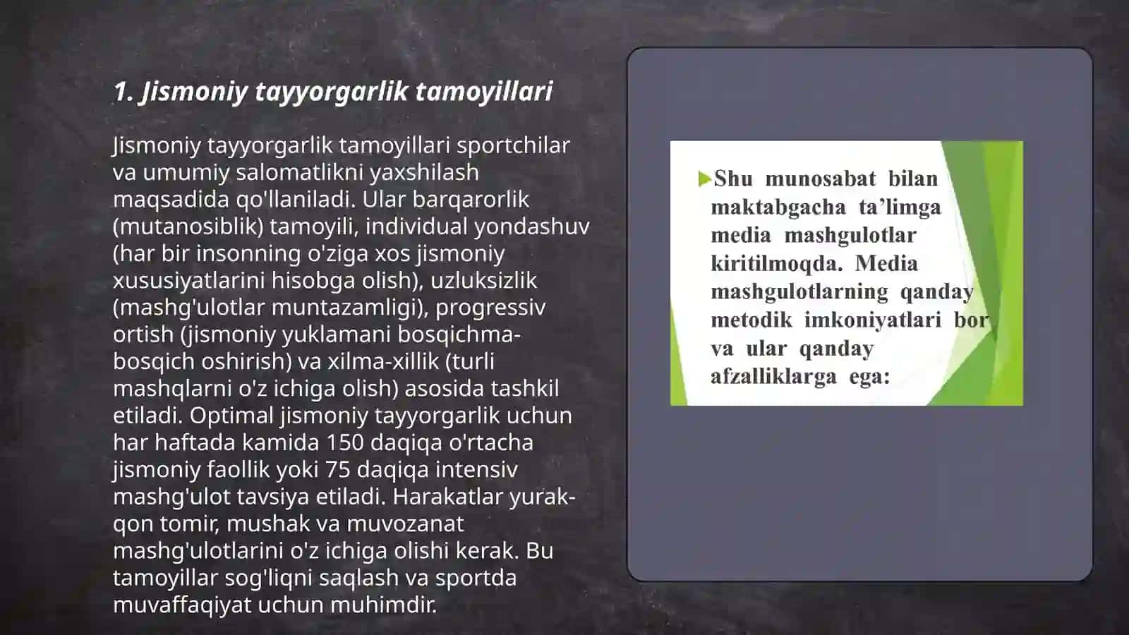 Jismoniy tayyorgarlik tamoyillari 3