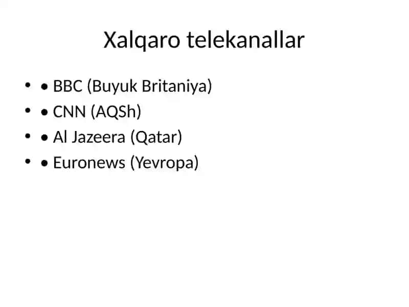 Zamonaviy bosqichda xalqaro televideniya tizimining OAVdagi roli 3