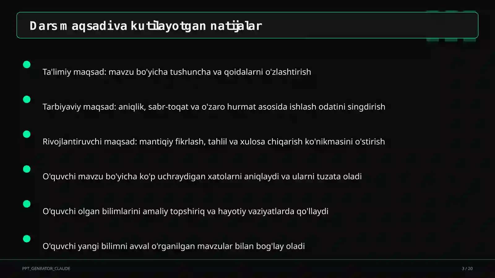 Fizik kattaliklar va ularni o'lchash (6-sinf) 3