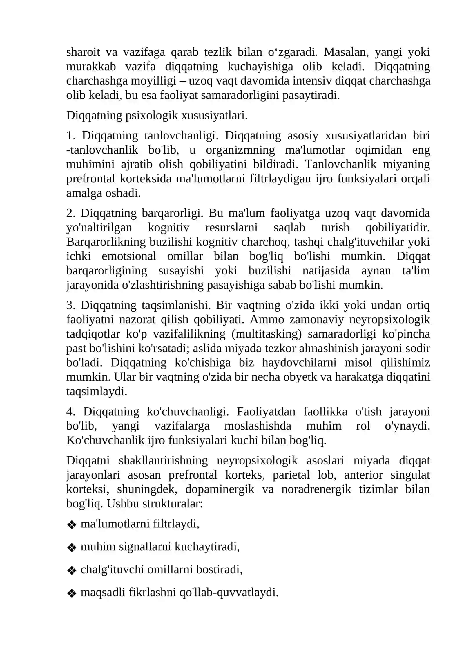 diqqatning taqsimlanish tezligi 3