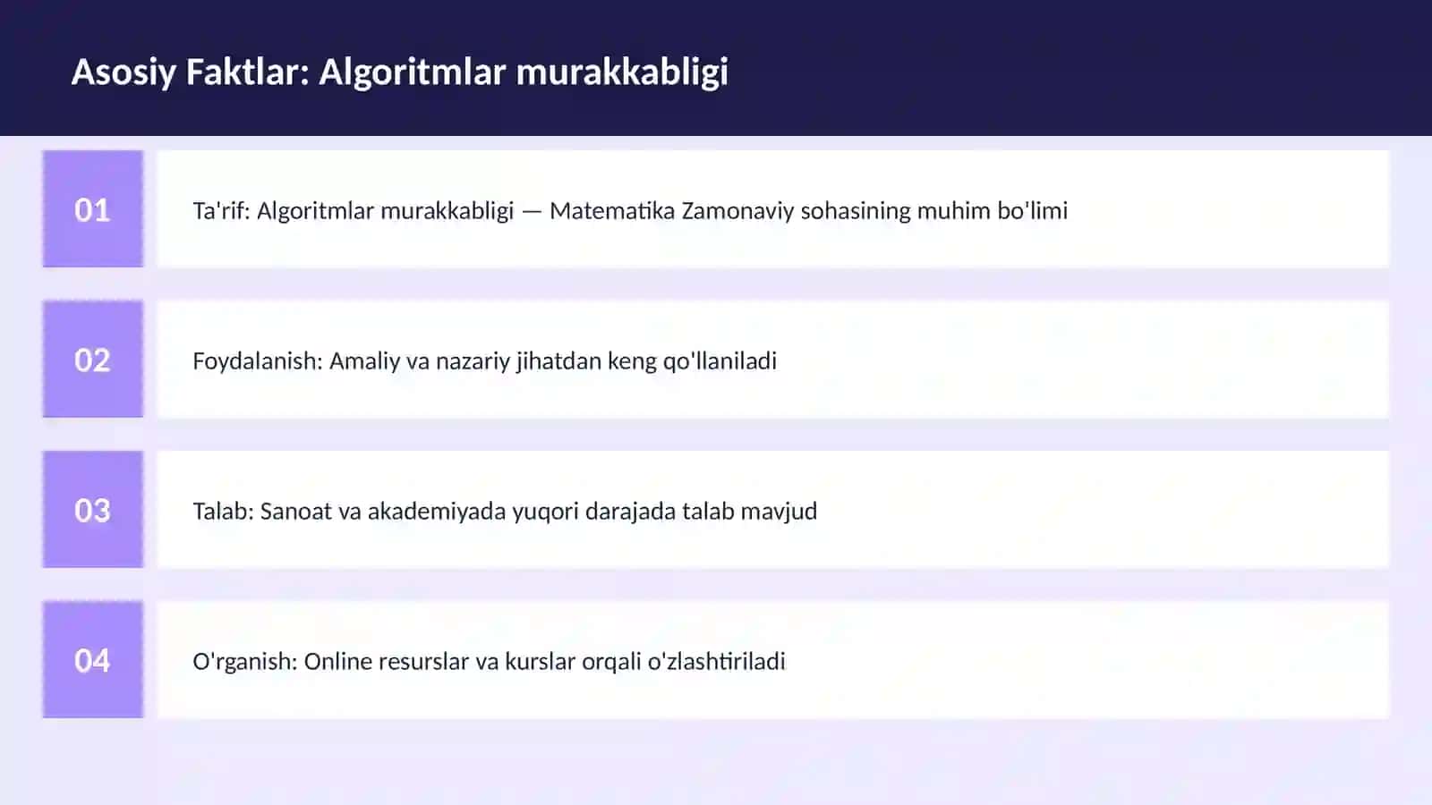 Algoritmlar murakkabligi 3