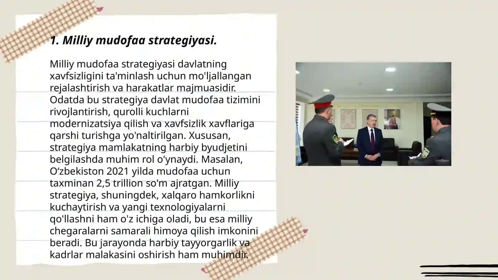 Milliy mudofaa strategiyasi 3