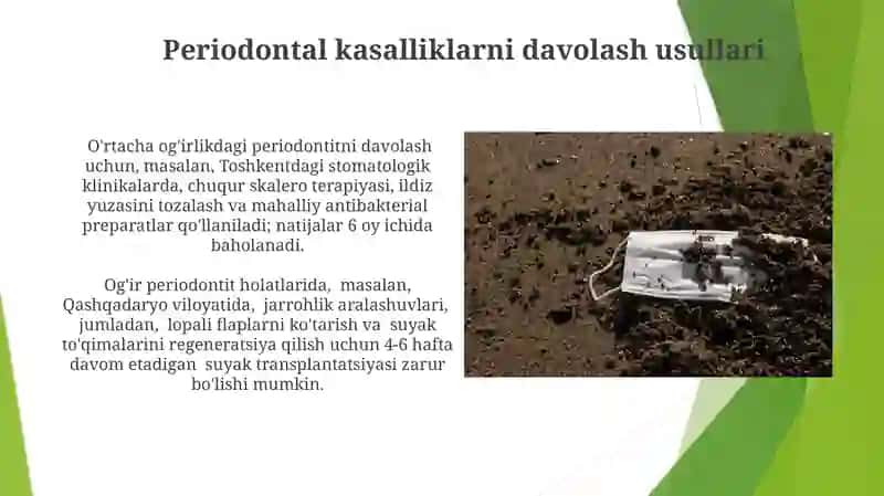 Ogʻiz boʻshligʻi shilliq qavati va paradont kasalliklari 3