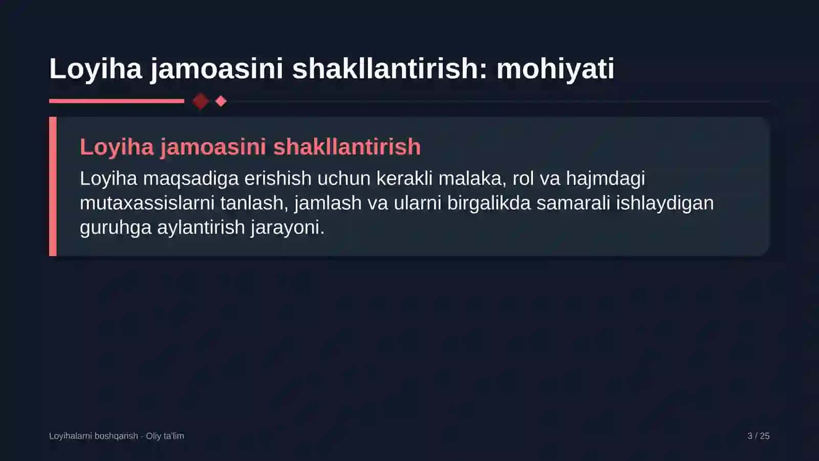 obodonlashtirish boshqarmalarida loyiha jamoasini shakllantirish 2086 3