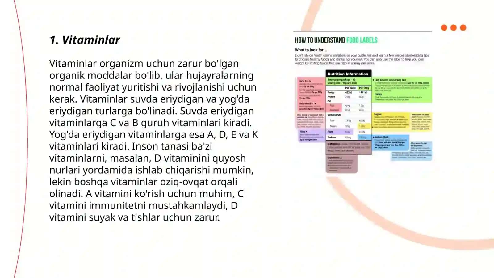 Oziq ovqat mahsulotlari ishlab chiqarishda foydalanadigan oziqa qoʻshimchalari va ingredientlari 3
