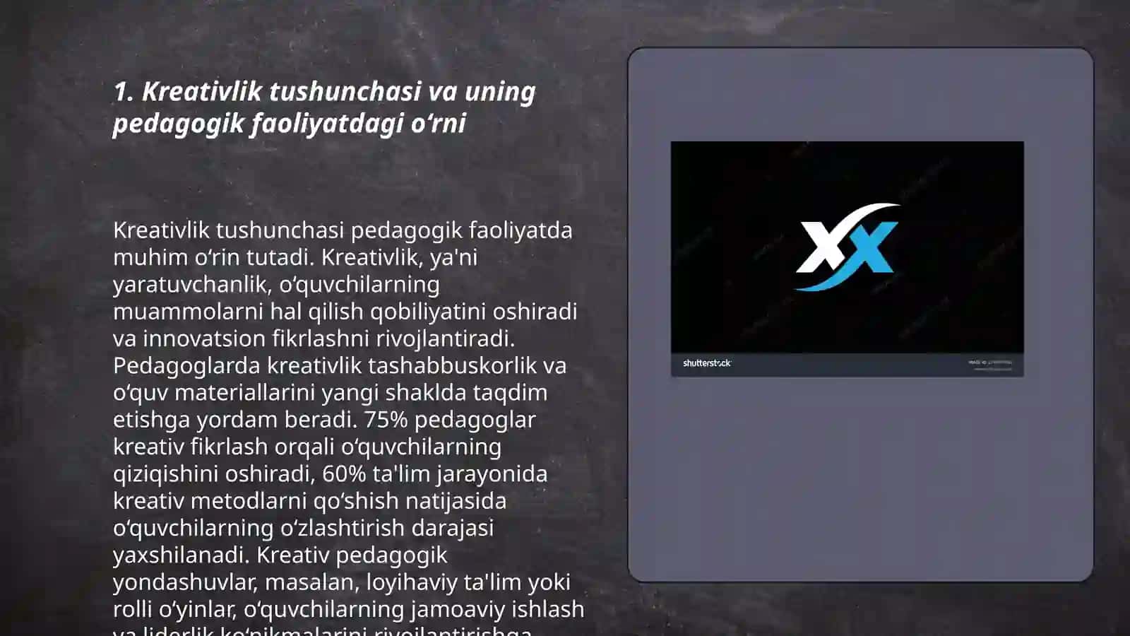 Kreativlik pedagogik faoliyatni rivojlantirishning asosiy omili sifatida 3