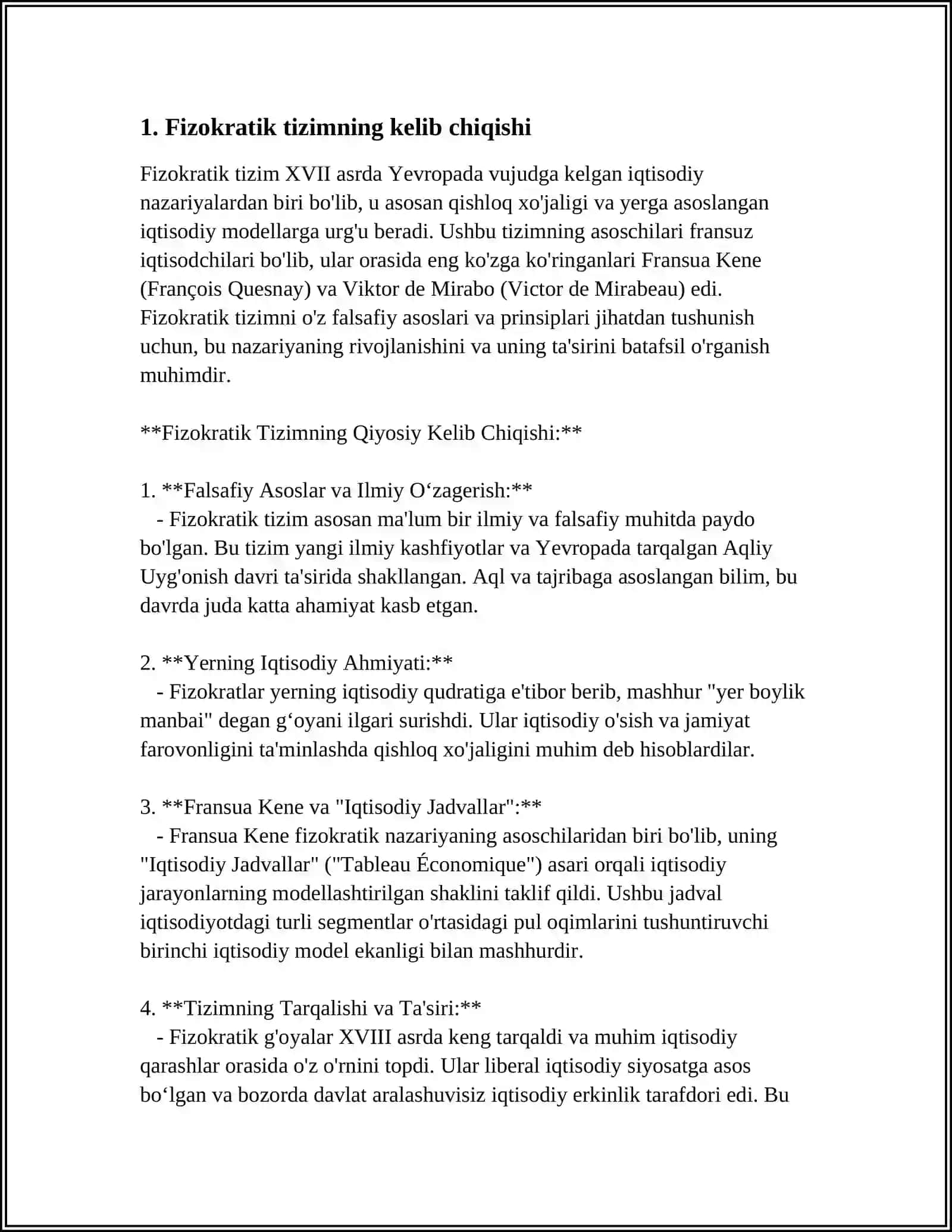 ANN TYURGO ASARLARIDA FIZIOKRATIK TIZIMNI RIVOJLANTIRILISHI 3