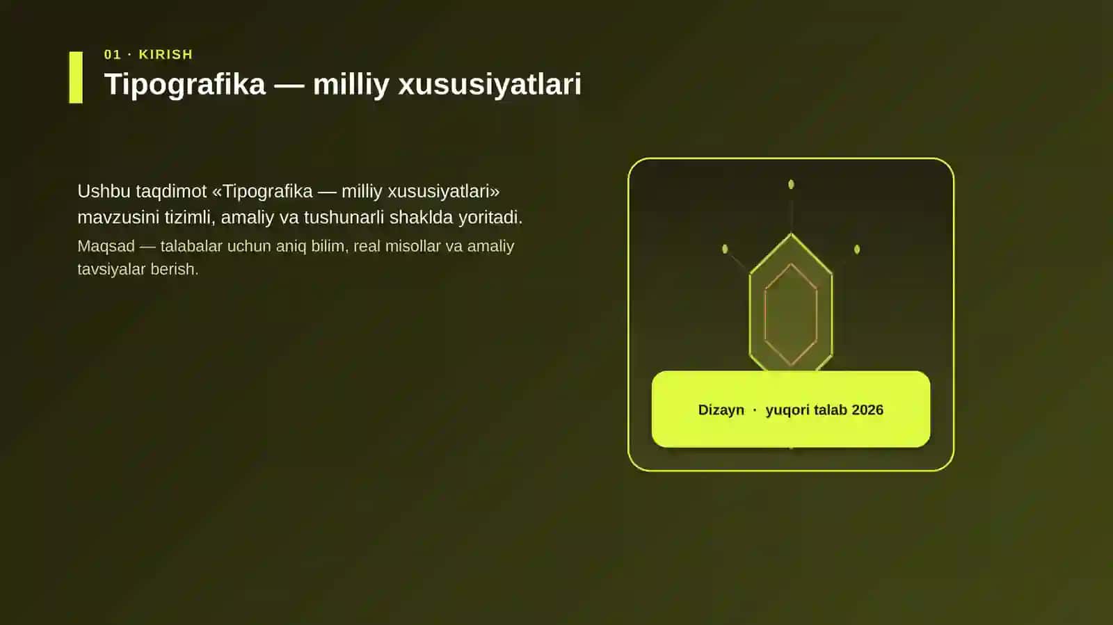 Tipografika — milliy xususiyatlari 3
