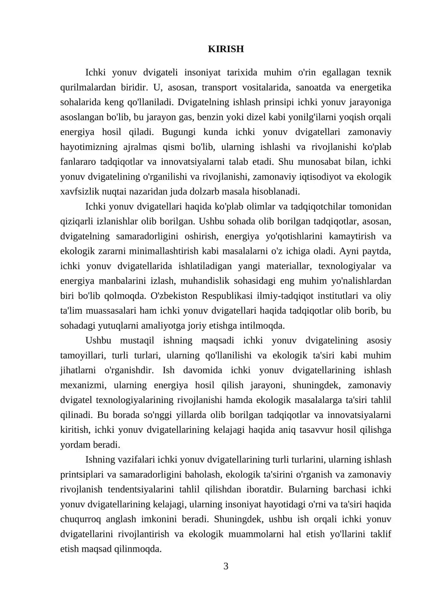 Ichki yonuv dvigateli 3