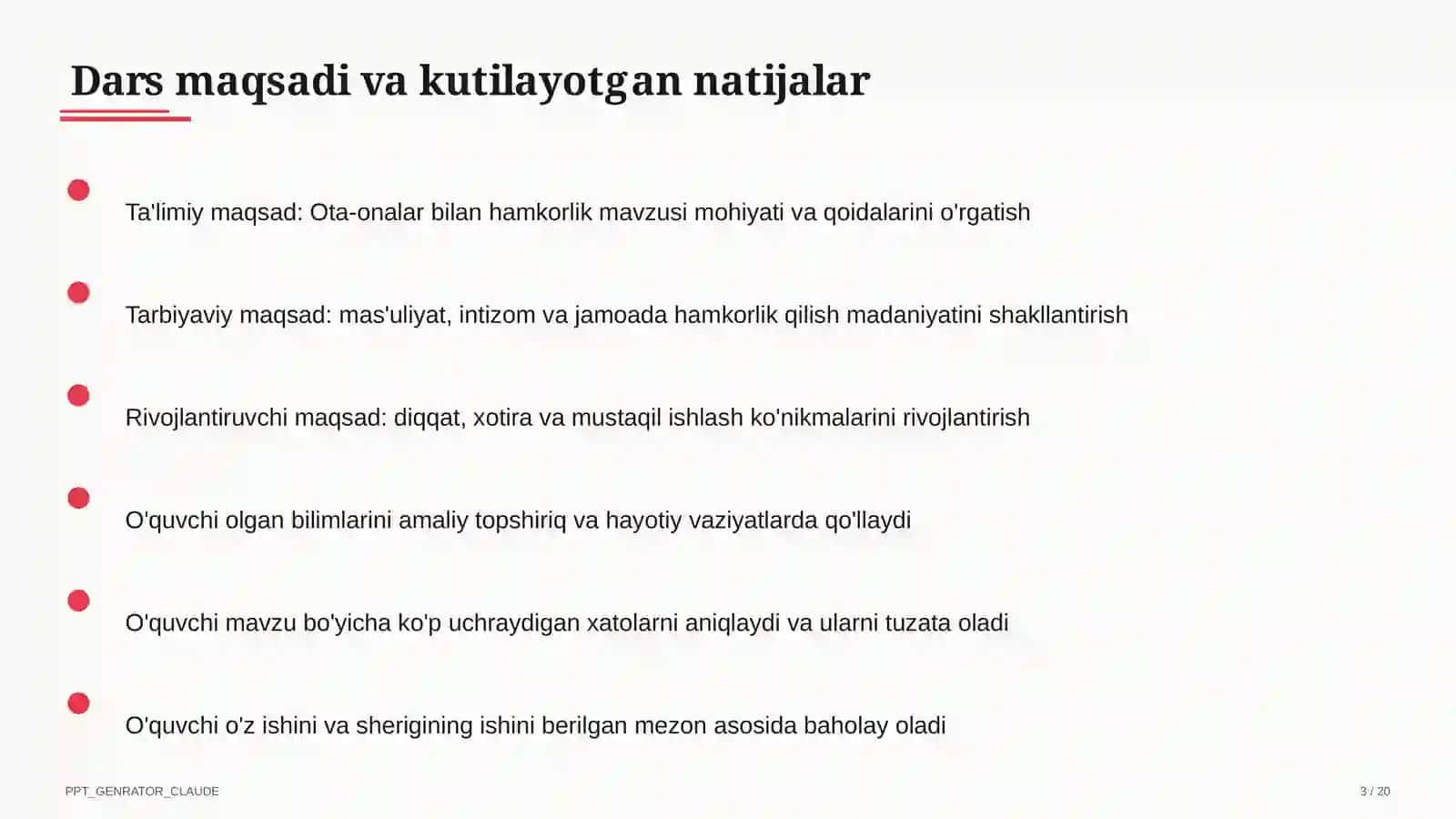 O'qituvchilar uchun: pedagogika va o'qitish metodikasi 3