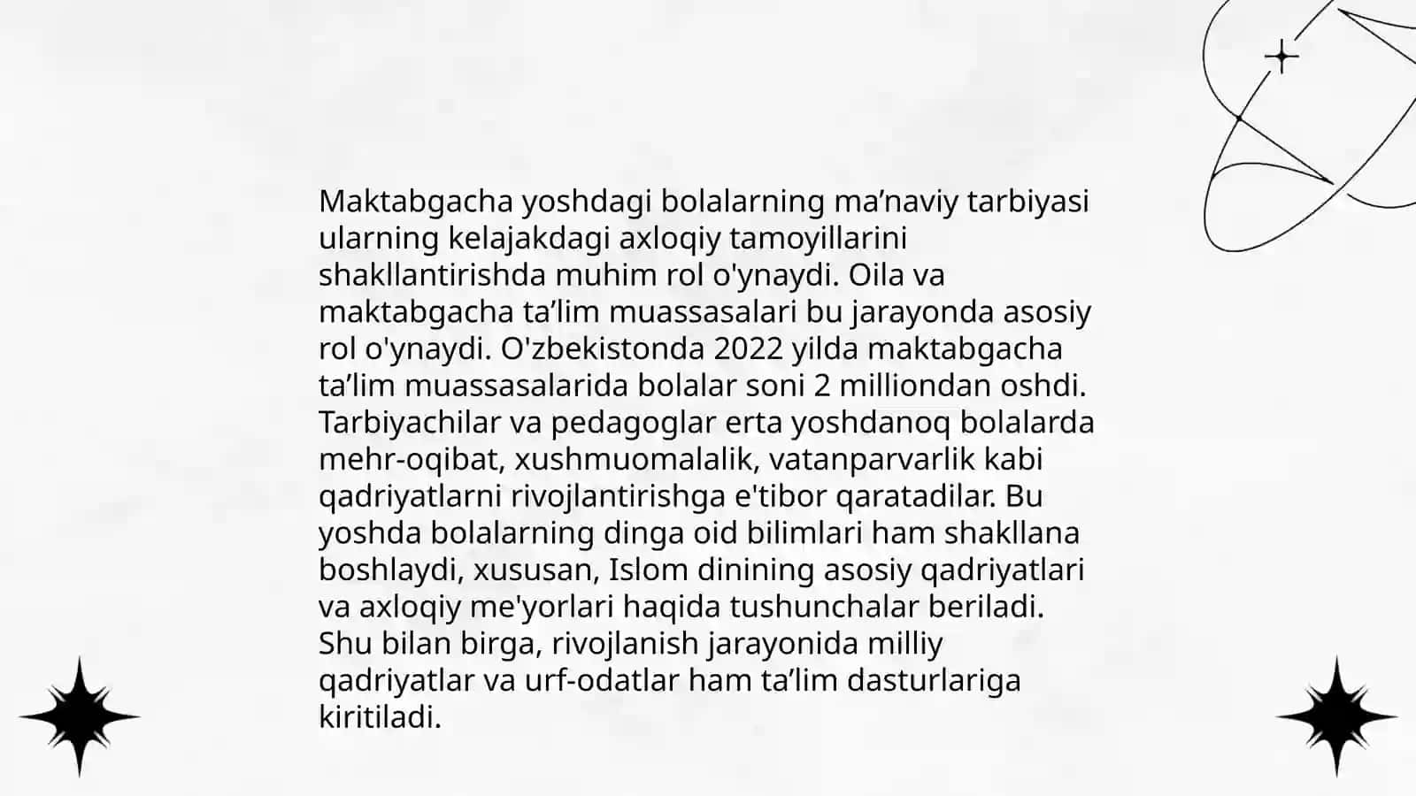 Maktabgacha yoshdagi bolalarning ma’naviy tarbiyasi 3