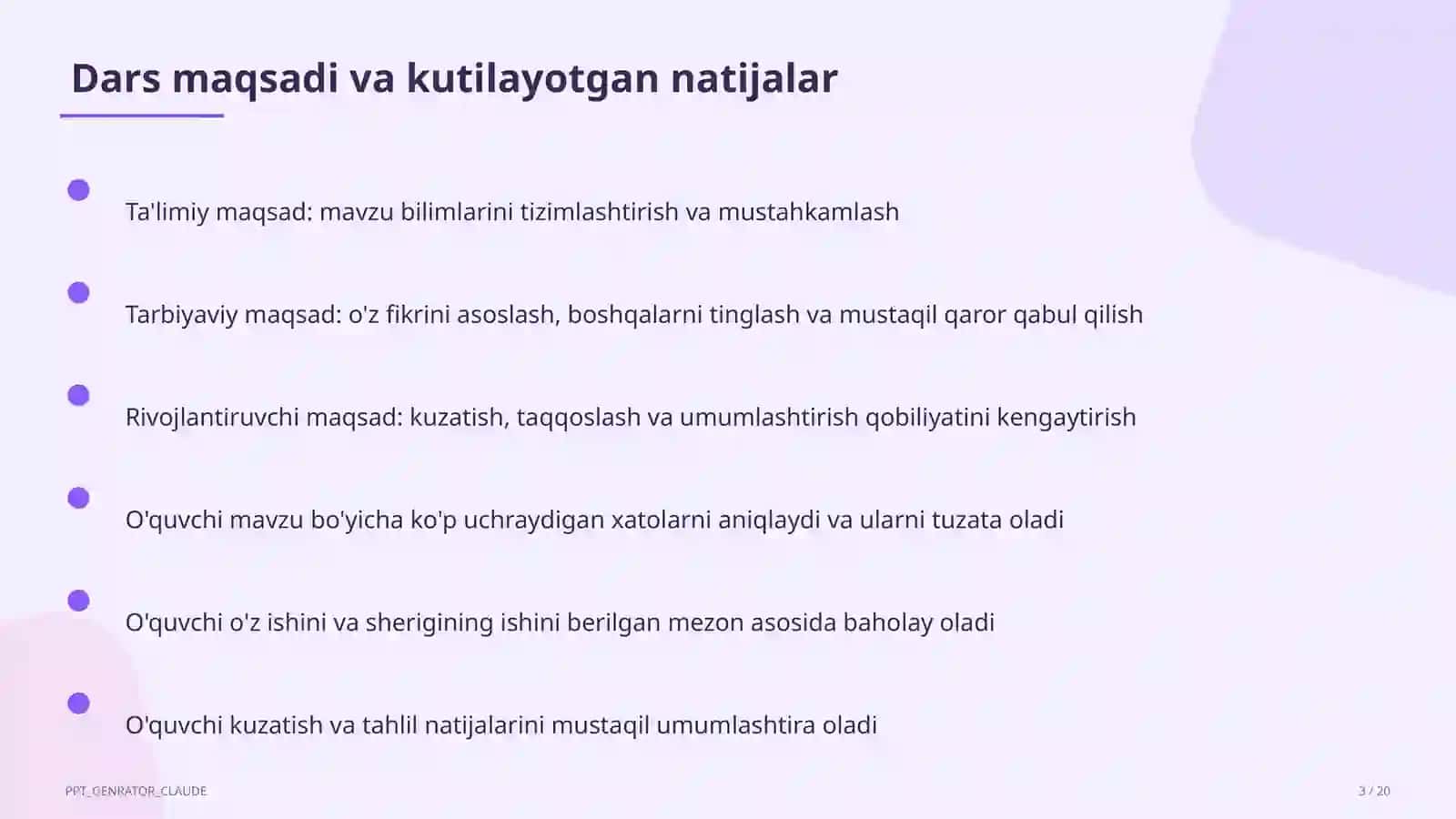 Fazoda vektorlar va koordinatalar (11-sinf) 3