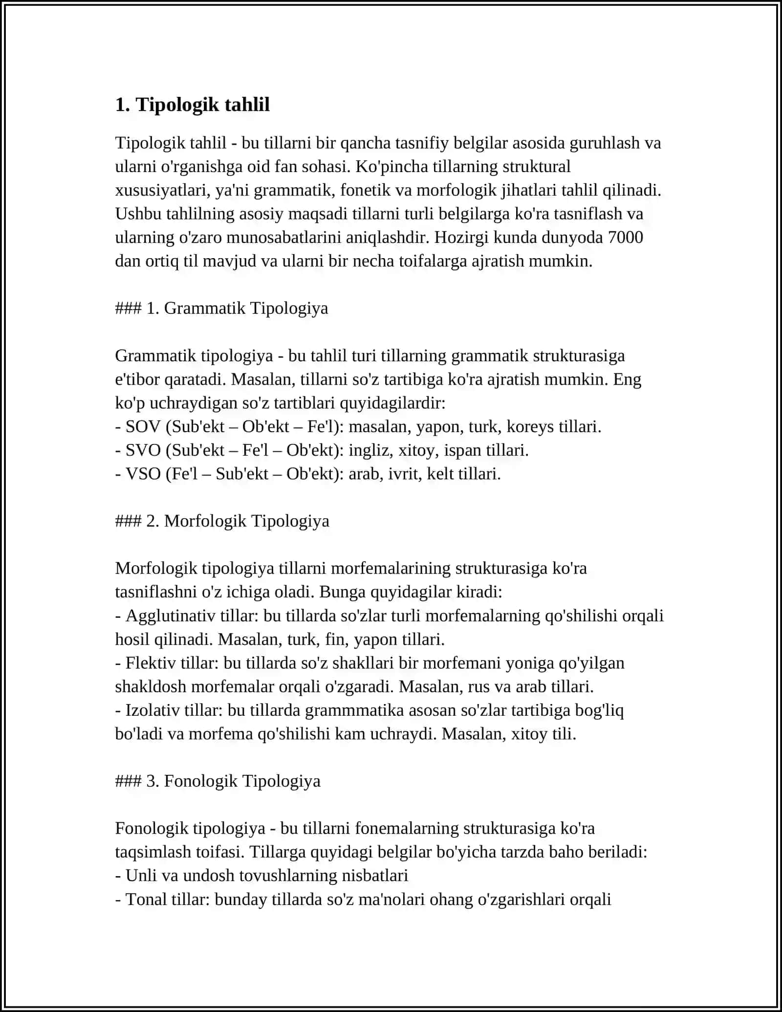 DINLARNI TADQIQ ETISH METODOLOGIYASI: TIPOLOGIK, QIYOSIY, TARJIBIY-FUNKSIONAL, GENETIK TAHLIL.QIYOSIY DINSHUNOSLIKNING METODLARI 3