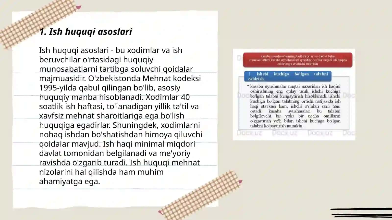Ish haqi va mexnat munosabatlari 3