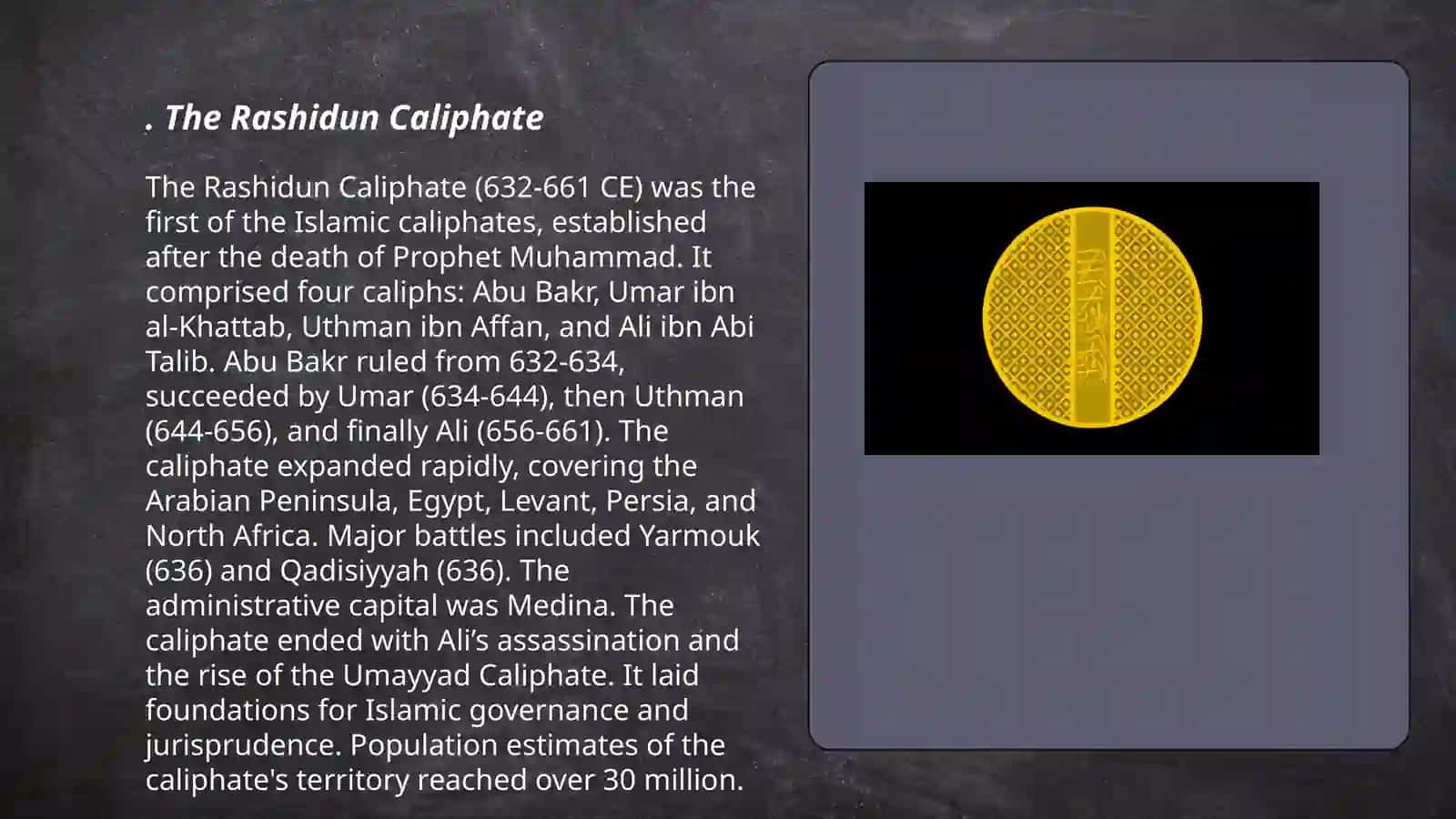 The Muslim Caliphates 3