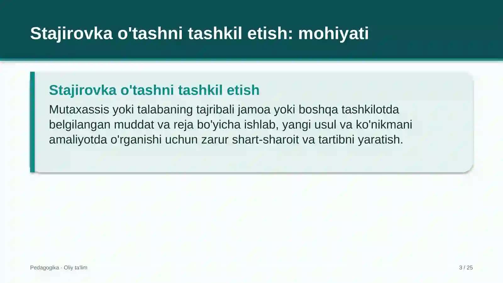 Avtobus parklarida stajirovka o'tashni tashkil etish 3