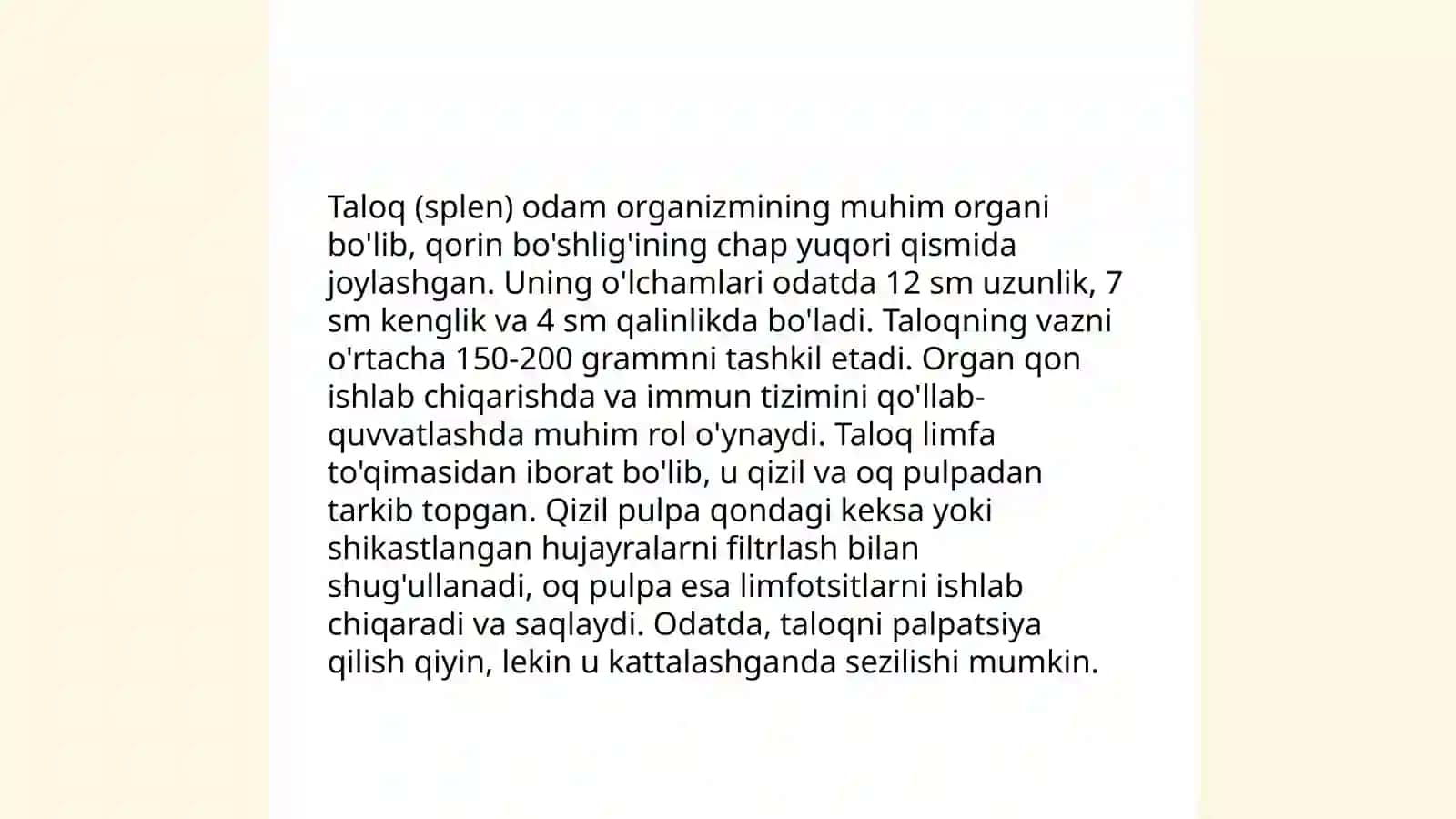 Taloqning tuzilishi va joylashishi 3