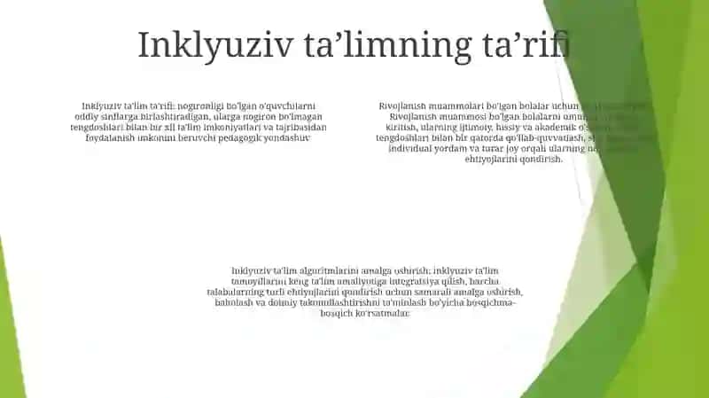 Rivojlanish Muammolari Bo'Lgan Bolalar Uchun Inklyuziv Ta’Limni Keng Ta'Limiy Amaliyotga Joriy Etish Algoritmlari 3