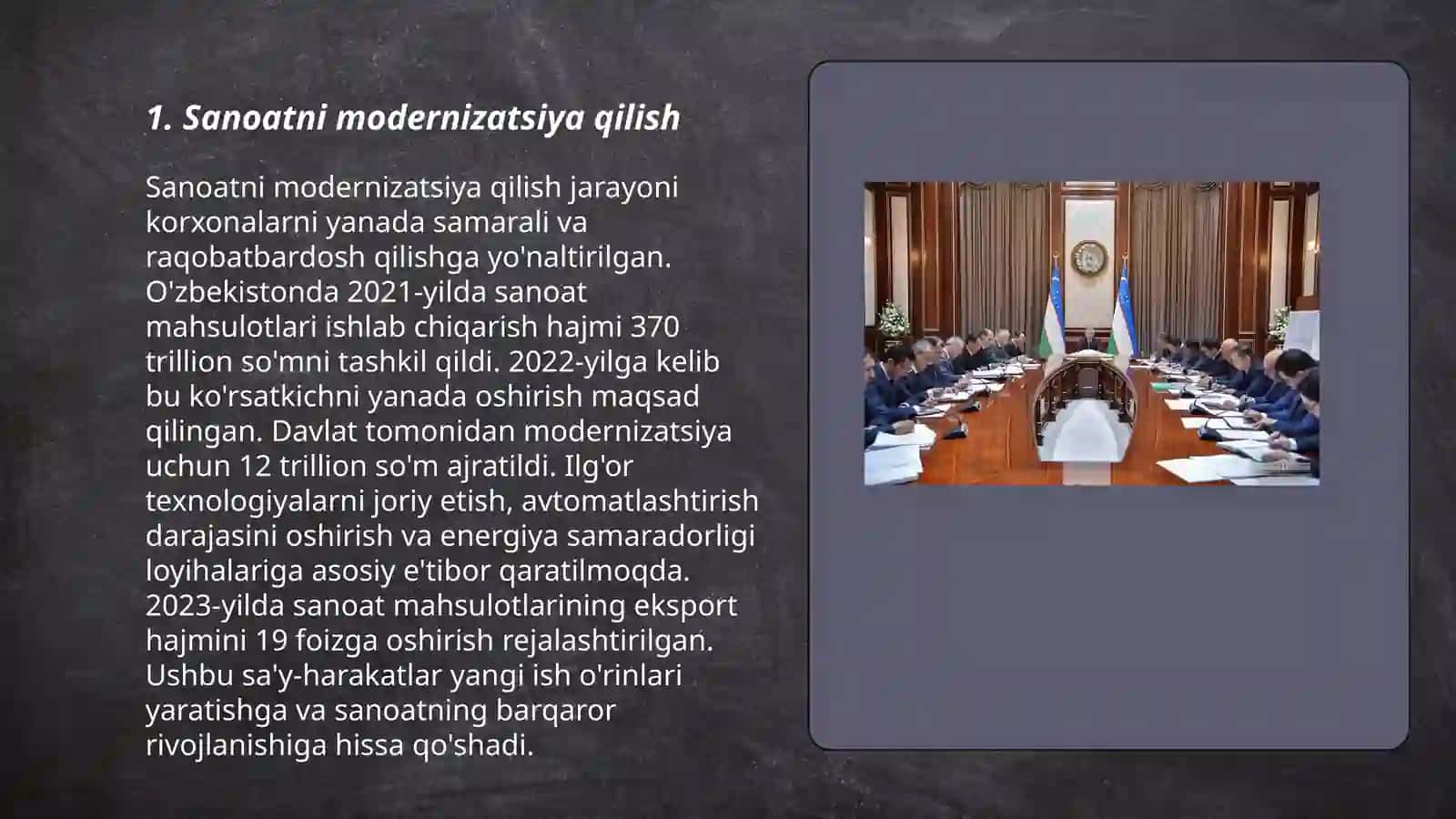 Sanoatni modernizatsiya qilish 3