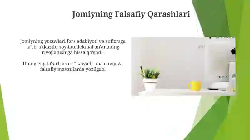 Abdurahmon Jomiyning hayoti va faoliyati 3