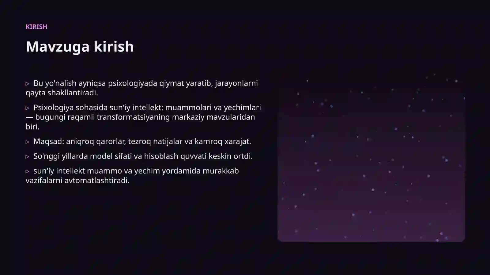 Psixologiya sohasida sun'iy intellekt: muammolari va yechimlari 3