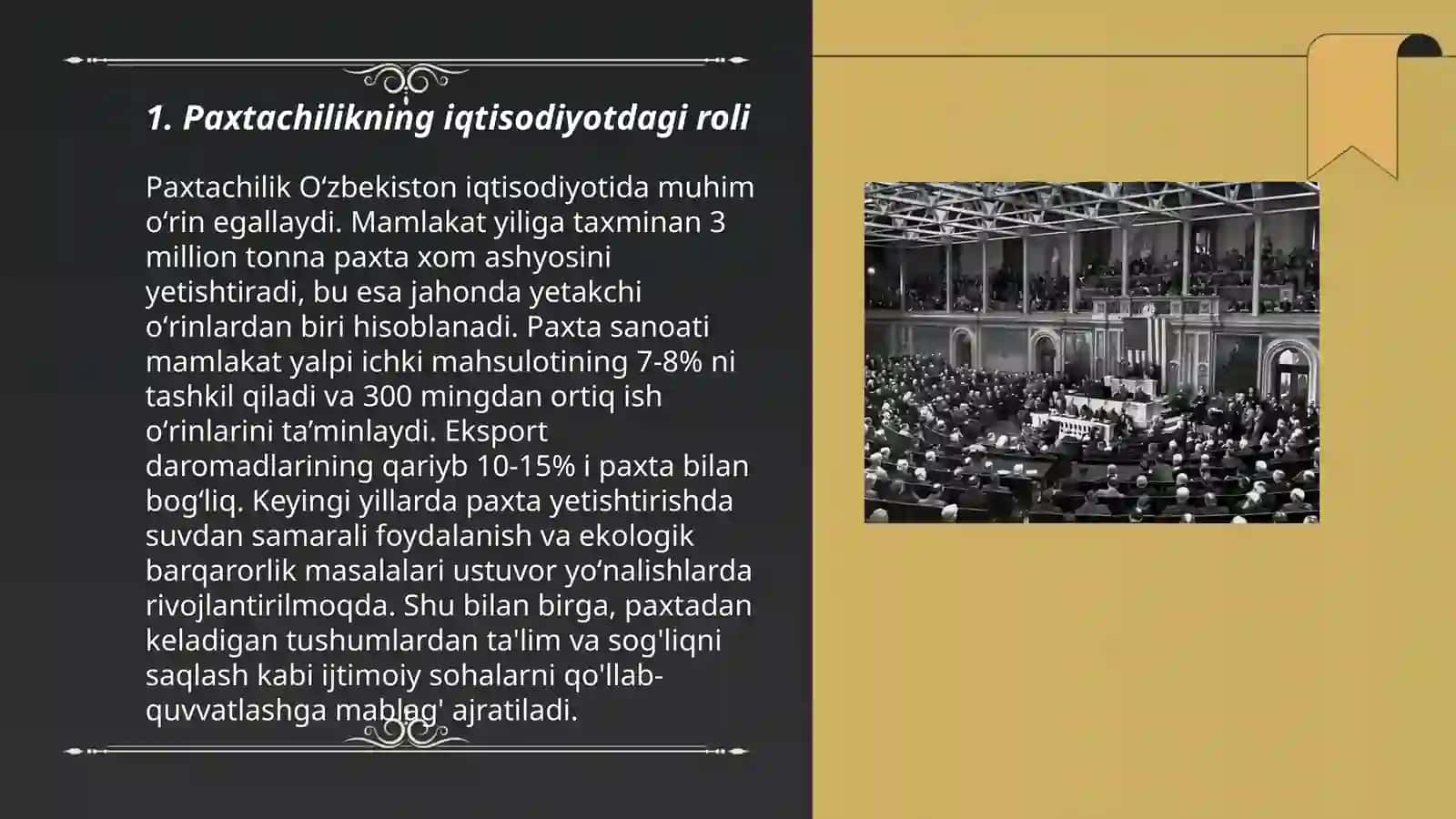 Paxtachilikning xalq xoʻjaligidagi ahamiyati 3