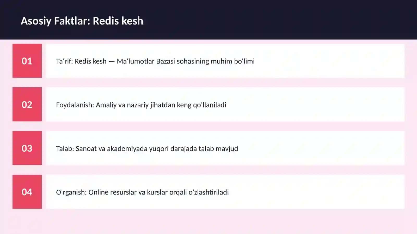 Redis kesh 3