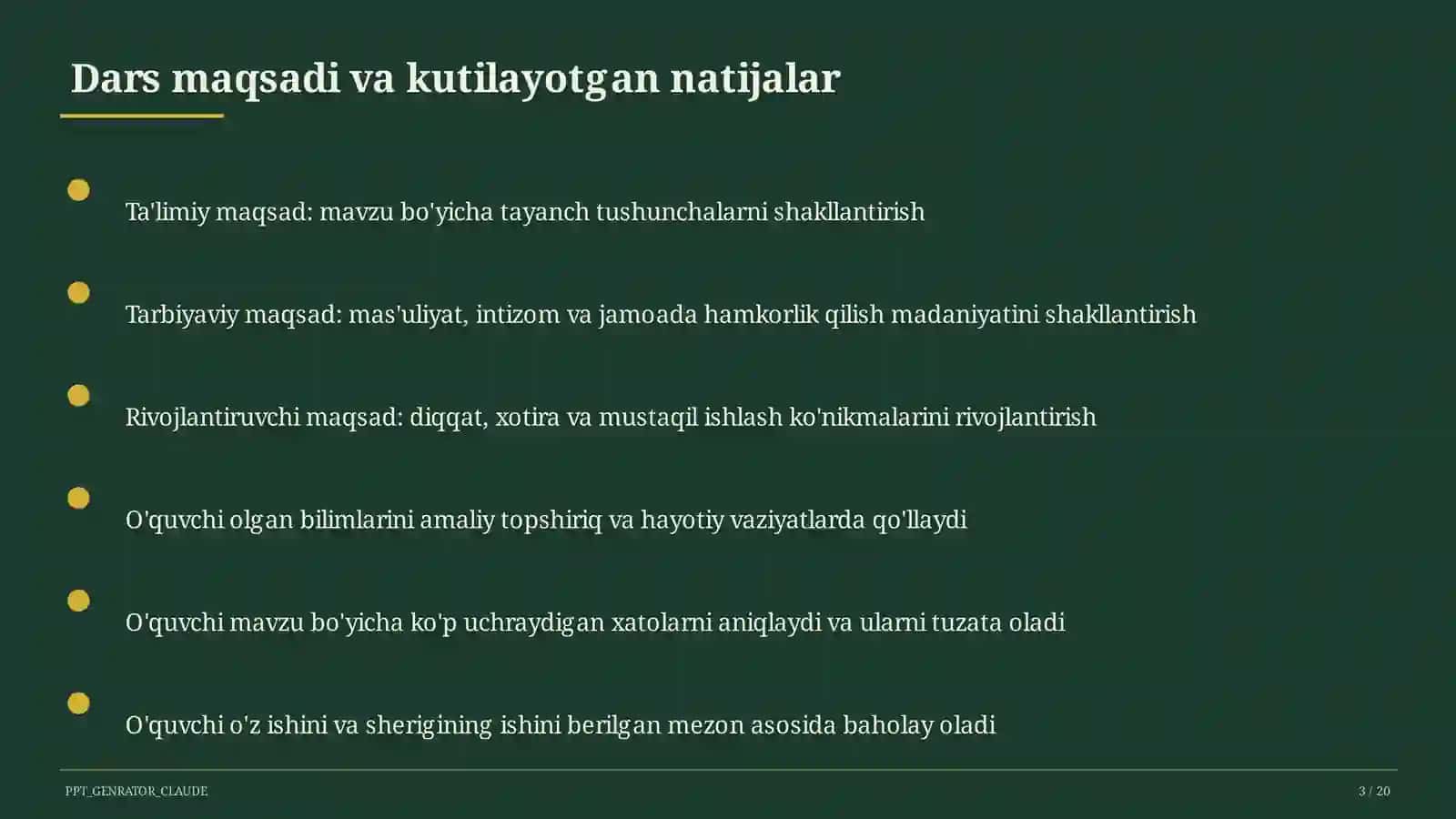 Adabiyot (5–11) 3