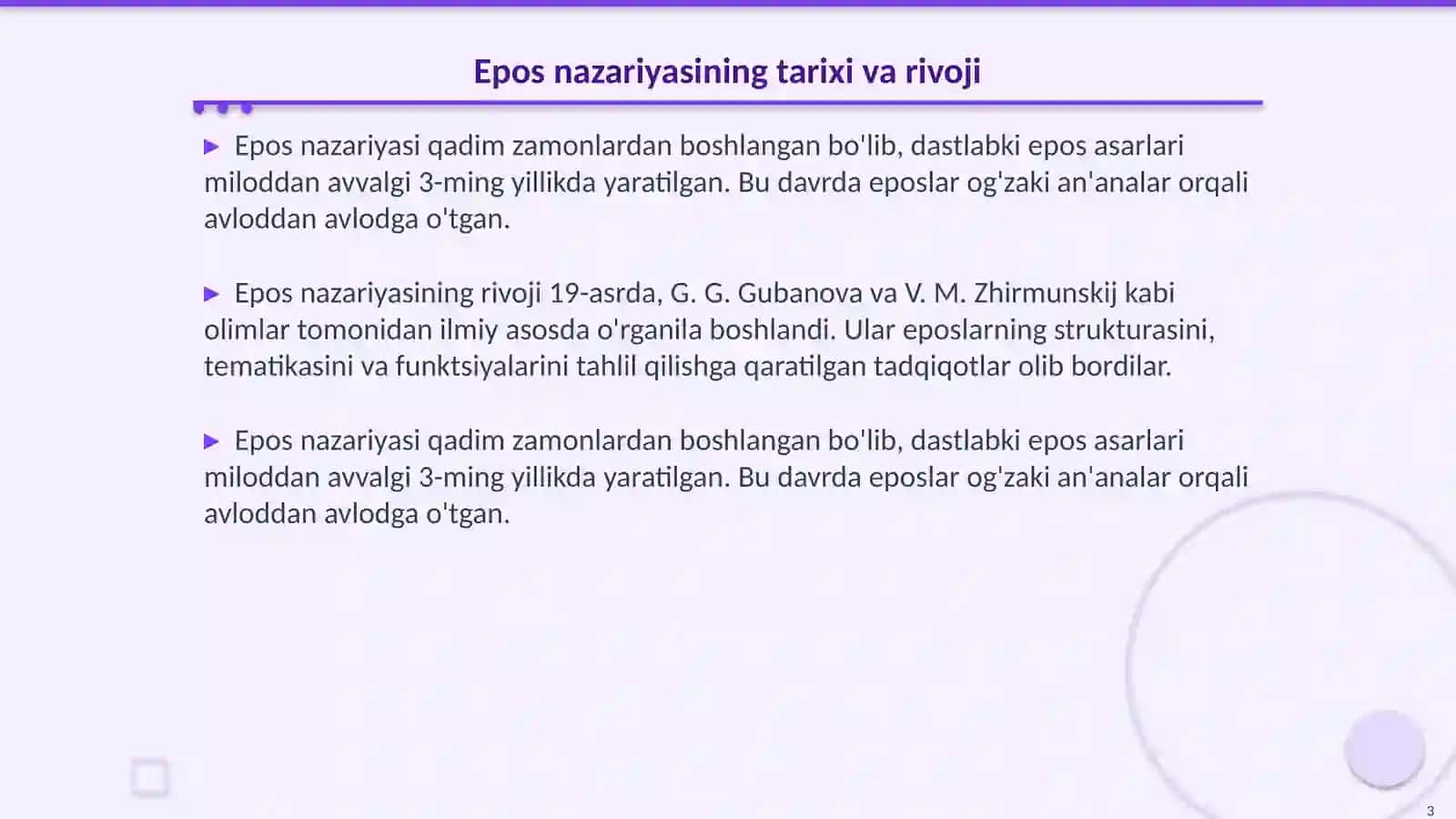 Epos nazariyasi qiyosiy adabiyotshunoslik kontekstida 3