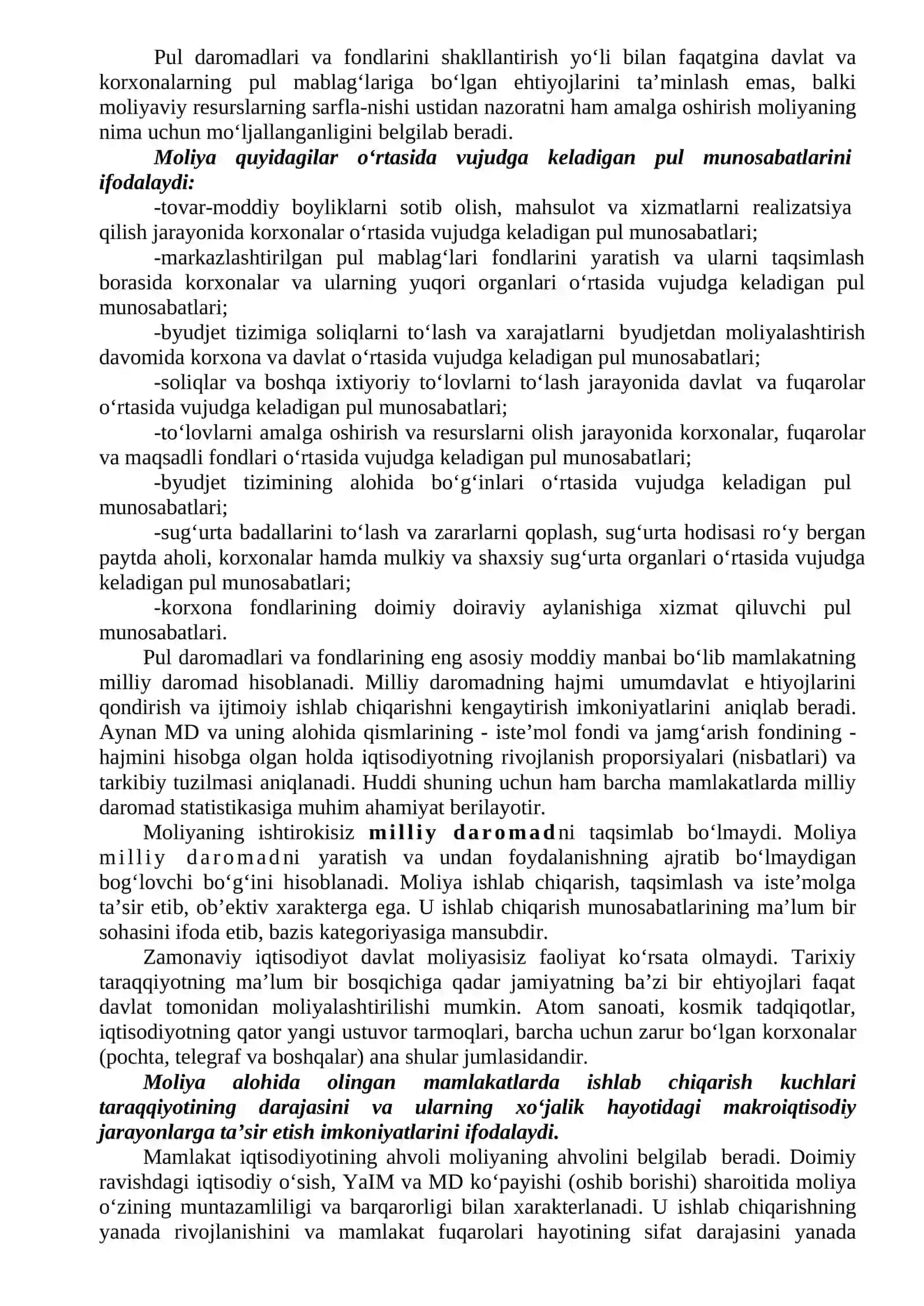 Moliyaning mohiyati va funksiyalari 3