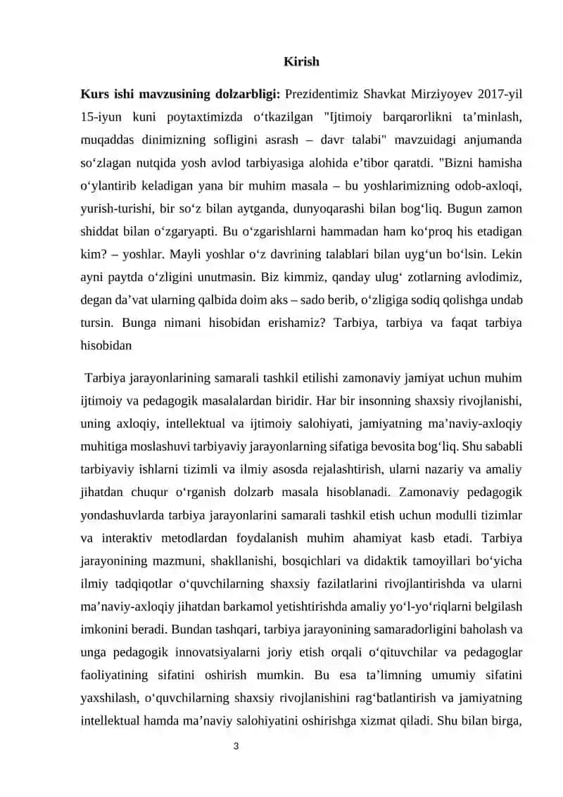 Pedagogika nazariyasi va tarixi 3